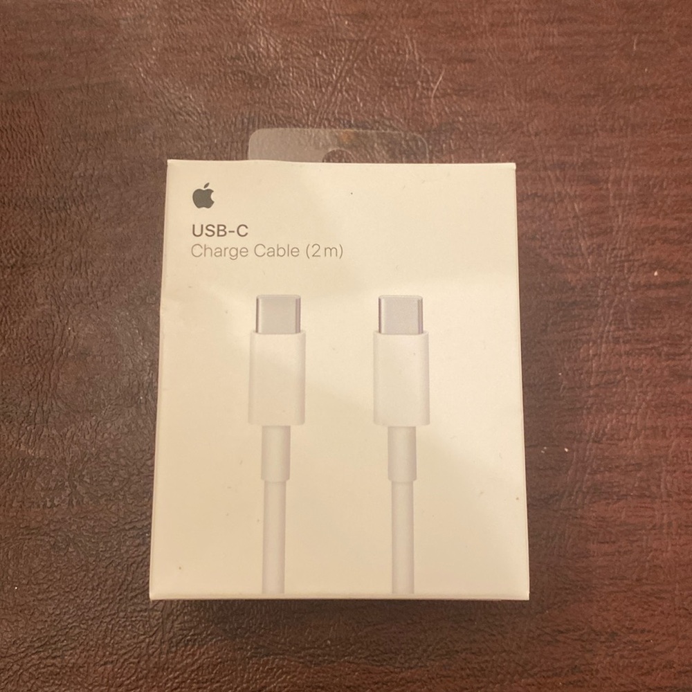 USB-C to USB-C 2m Charge Cable